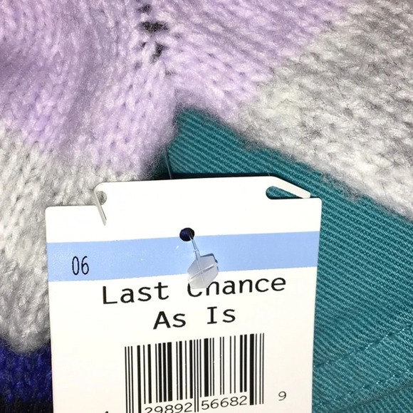 Halogen Bow Back Pullover Striped Sweater XS NWT - Picture 8 of 8